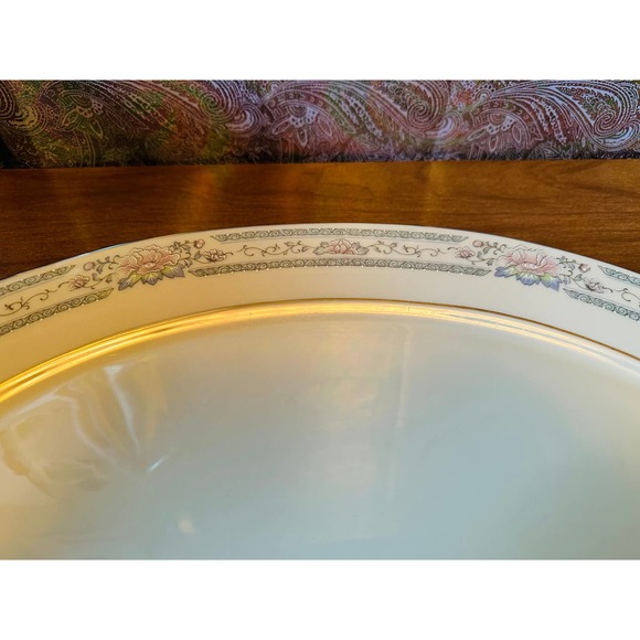 Vintage 16” Oval platter Charleston by Lenox - Picture 9 of 10